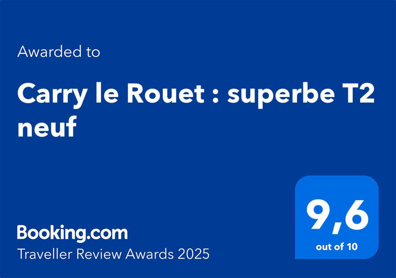 Appartamento Carry Le Rouet : Superbe T2 Neuf Esterno foto